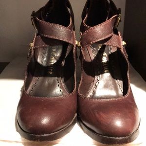 Juicy Couture, Chunky heel with straps/studs